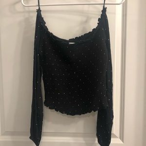 Hollister Off The Shoulder Top